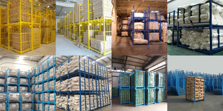 Heavy duty industrial stacking racking