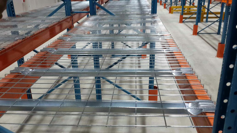 wire mesh decking for pallet racking 