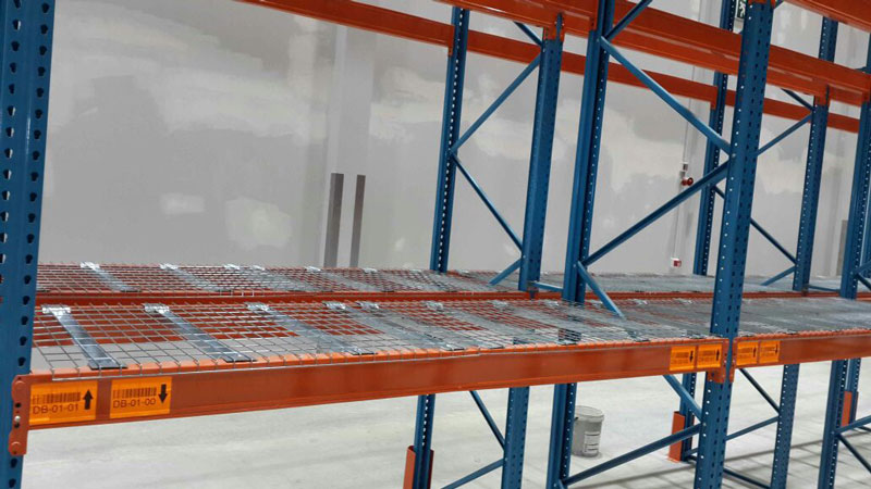 wire mesh decking for pallet rack