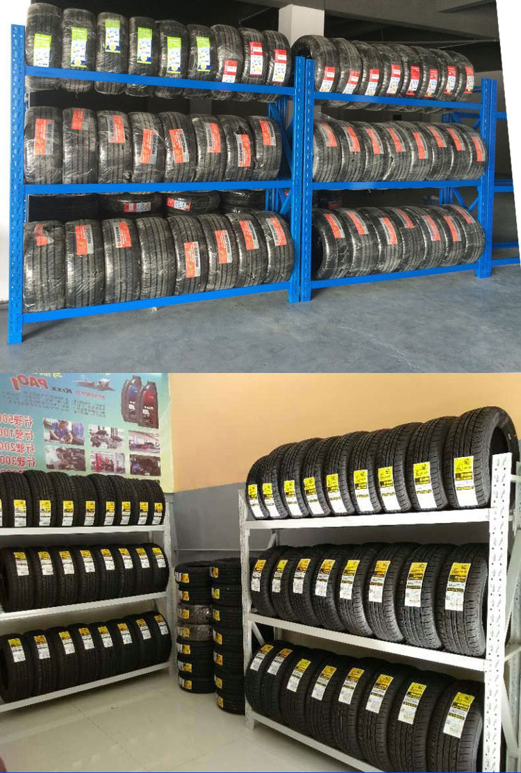 Applications of tire display rack 