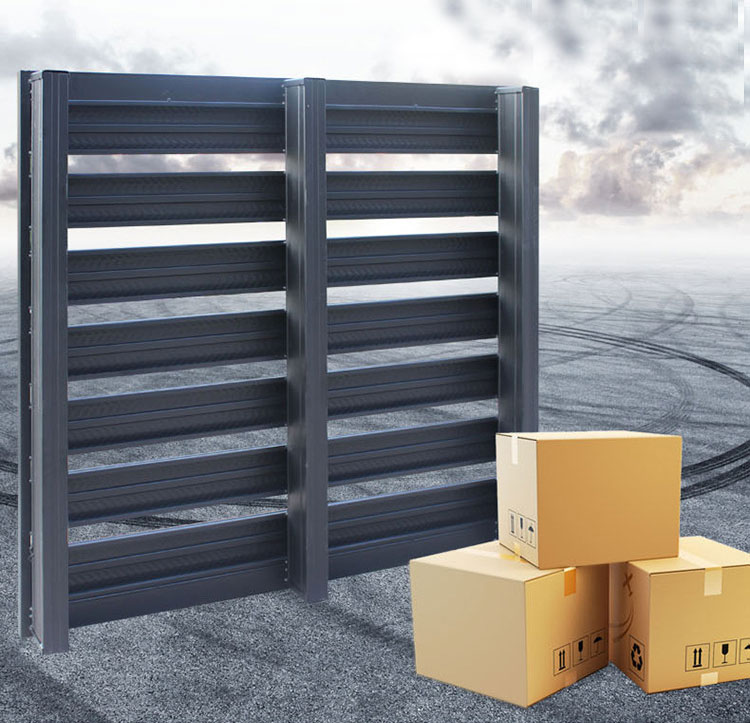 Frosted metal iron steel pallet