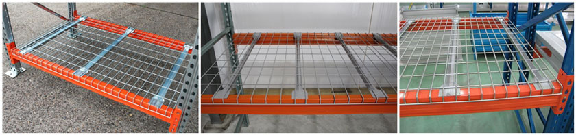 Wire mesh decking