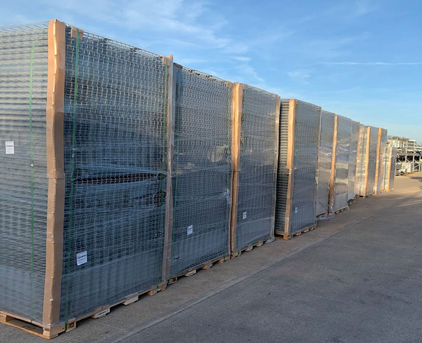 pallet racking wire mesh decks