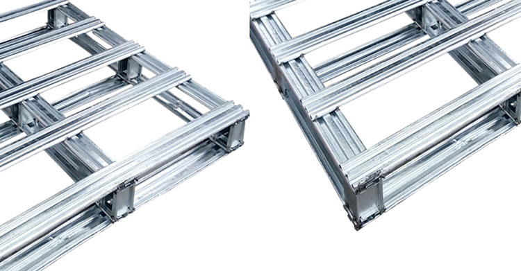 metal aluminum pallet