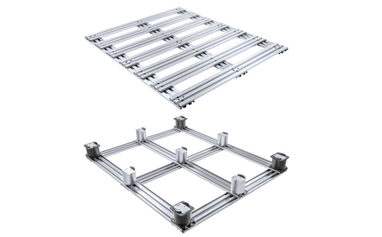 Galvanized steel plate iron pallet