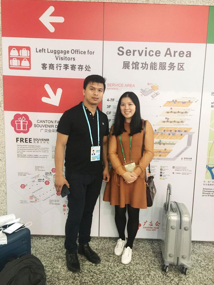  Aceally attend the Guangzhou Canton Fair