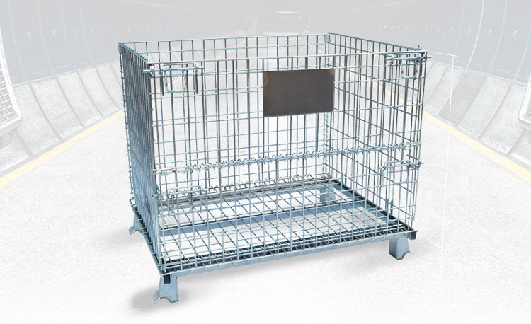 folding storage cage