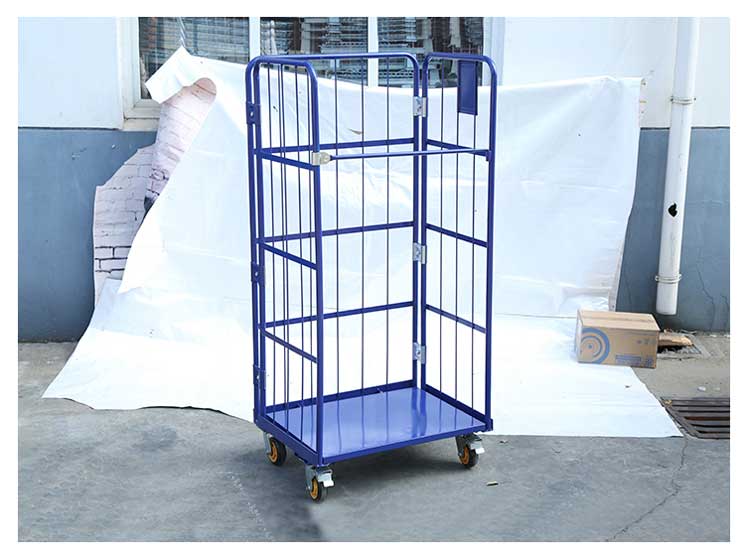 warehouse cage trolley