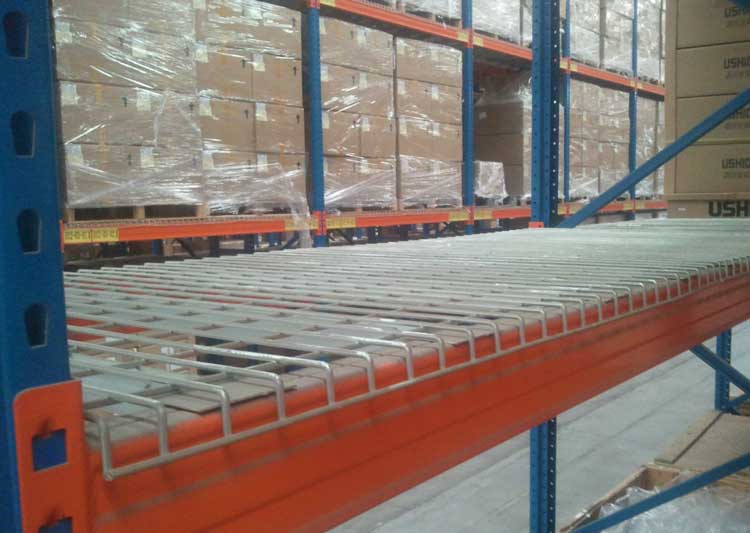 wire mesh decking for pallet racking
