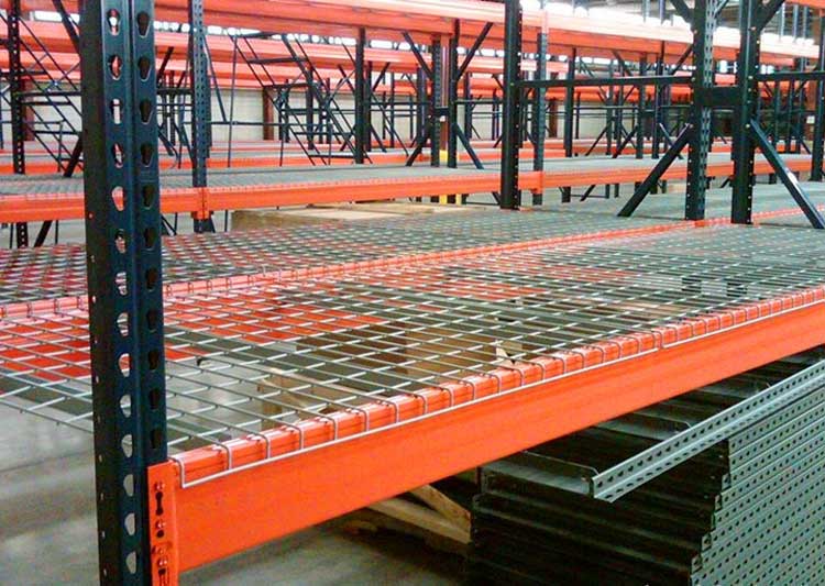 pallet rack wire mesh decking