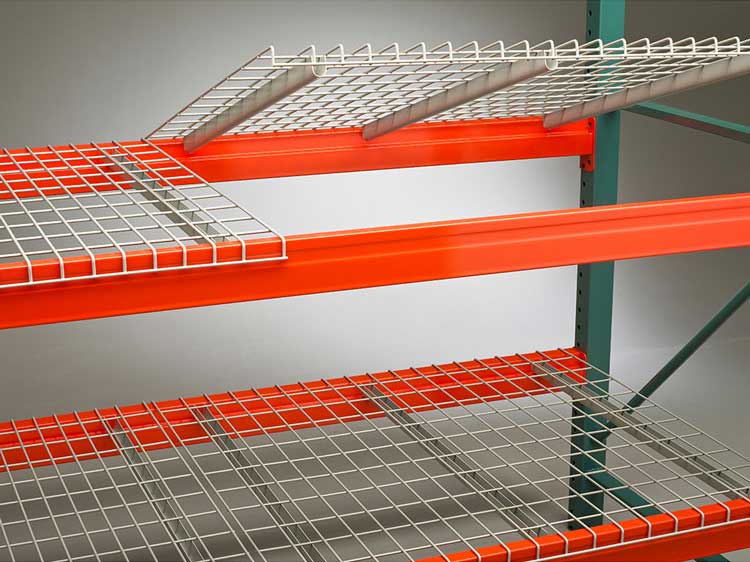 pallet rack wire mesh decking