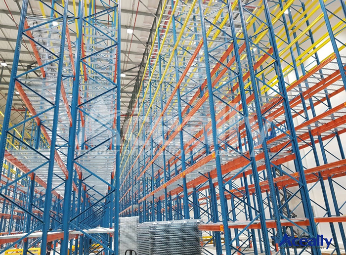 pallet rack wire decking