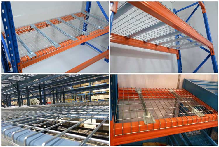 pallet rack wire mesh decking