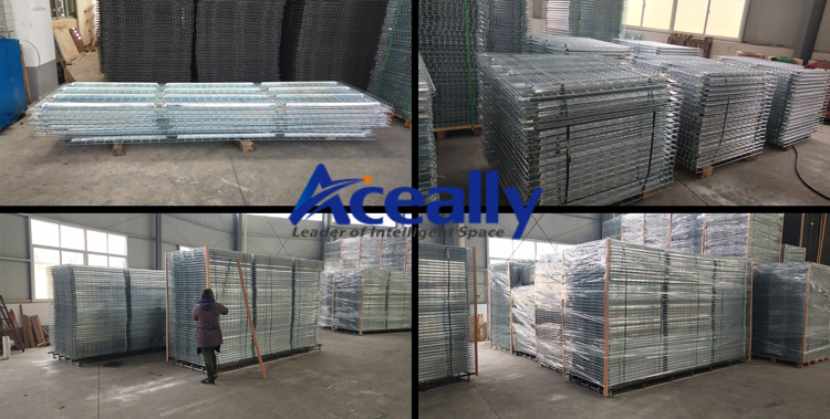 Wire mesh decking