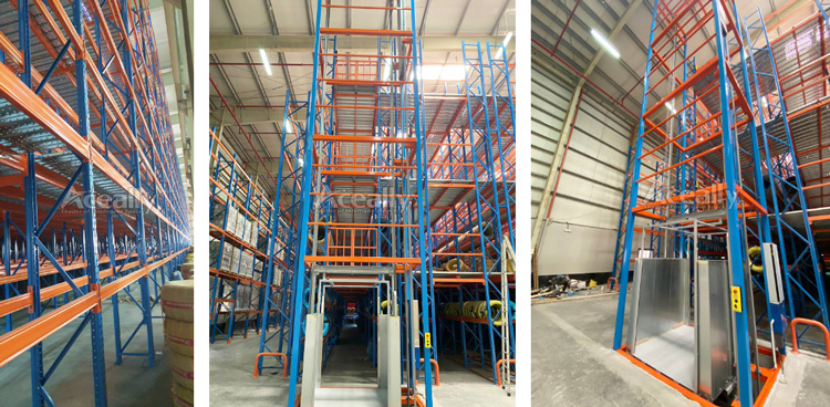 Mezzanine racking