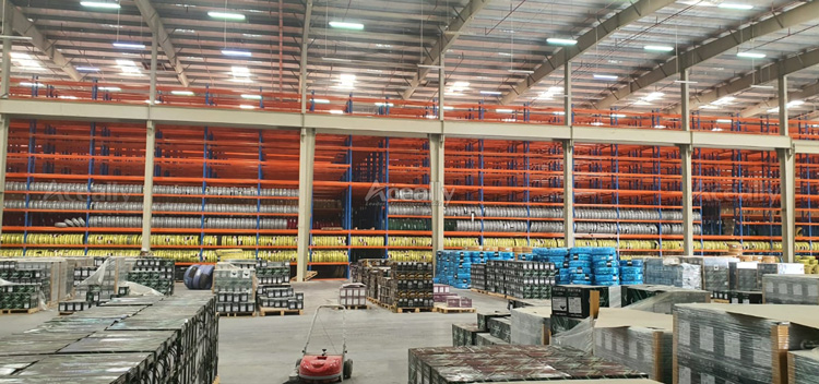 Mezzanine racking system