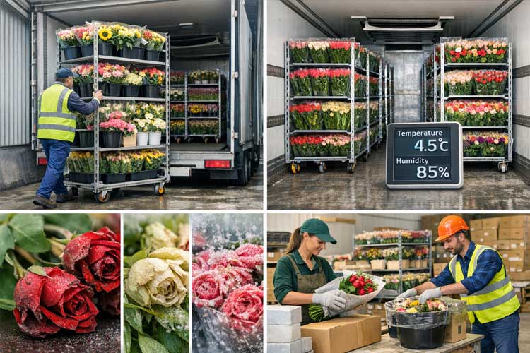 flower trolley