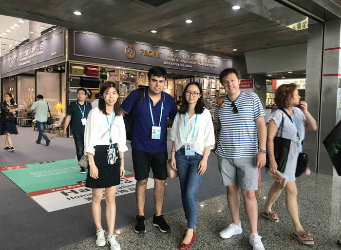 Participated in the Canton Fair and met with customers Alexander from Chile