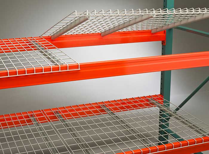 Production technology of pallet rack wire mesh decking