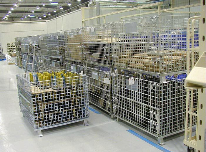 What should be consider when designing for wire container