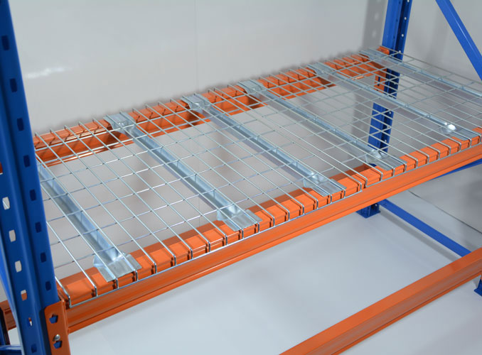 The advantages of the heavy duty warehouse rack wire decking