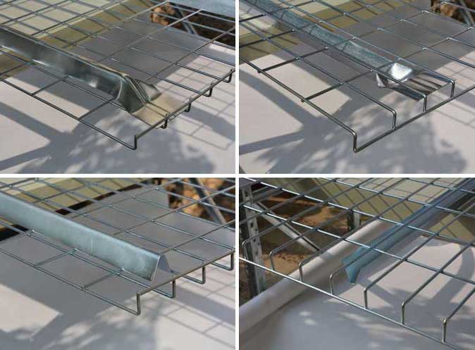 The advantages of pallet rack wire mesh decking