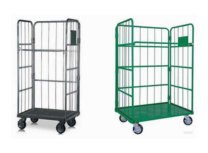 The versatile folding roll container: revolutionizing storage efficiency