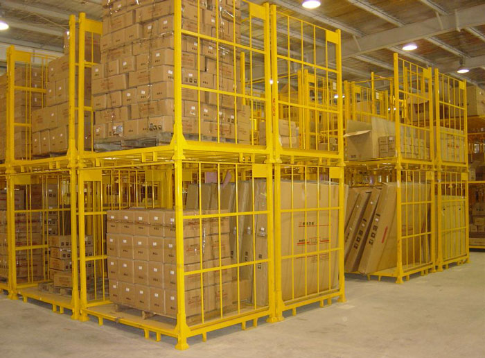 Stacking racks that are easy to disassemble and install