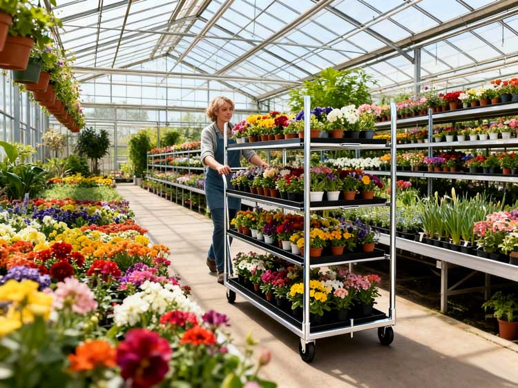 Choosing the Right Flower Trolley for Your Floral Business