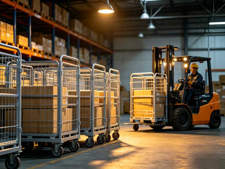 Safety and Applications for Roll Container