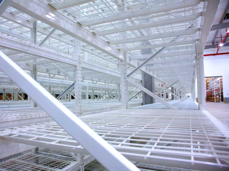 Pallet Rack Wire Mesh Decking for Polish Warehouses