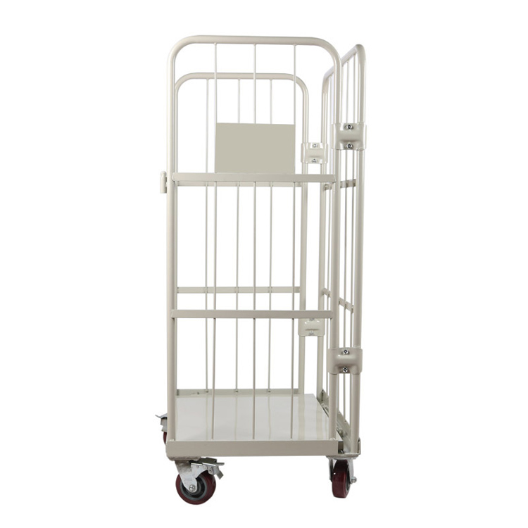 3 Sided Heavy Duty Roll Cage Trolley