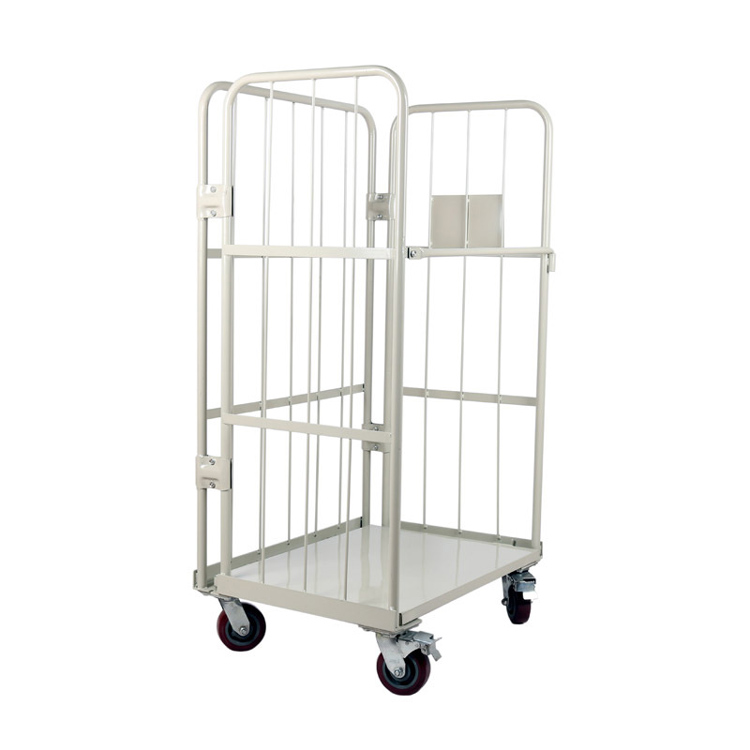 3 Sided Heavy Duty Roll Cage Trolley