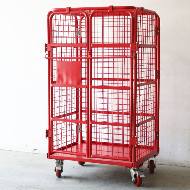 Folding Retail Cages Trollies 
