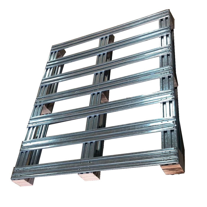 Semi Paving Free Fumigation Metal Sheet Aluminum Pallet