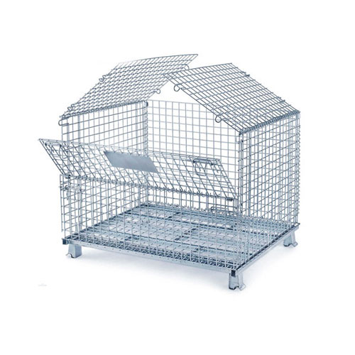 Industrial Bulk Steel Collapsible Wire Mesh Container