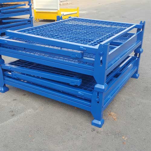 Stacking Metal Pallet Stillages and Cages