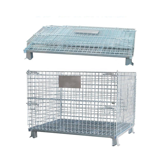 Collapsible Wire Mesh Pallet Container