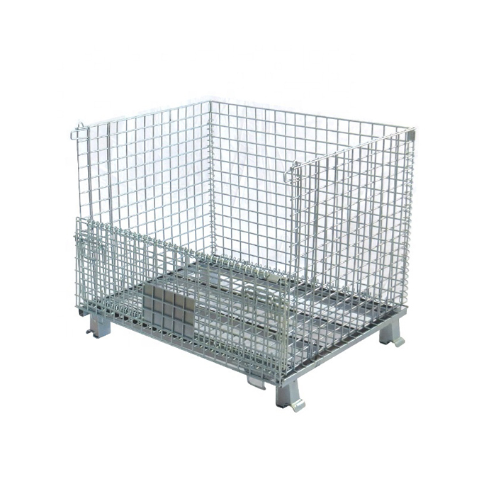 Collapsible Wire Mesh Pallet Container