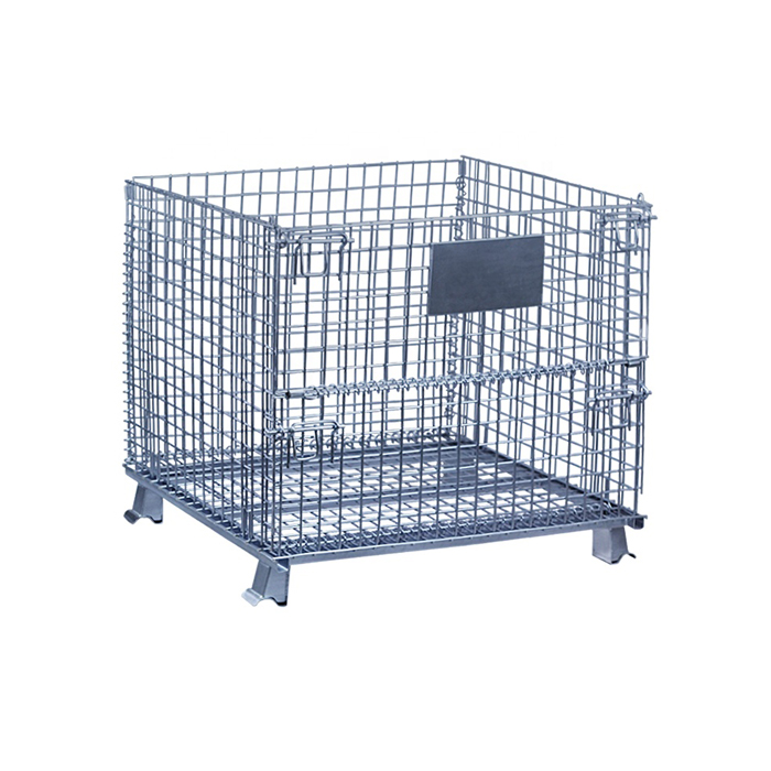 Collapsible Wire Mesh Pallet Container