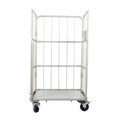 3 Sided Heavy Duty Roll Cage Trolley