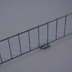 Vertical Metal Warehouse Shelf Wire Deck Dividers