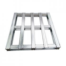 4-Way Entry Metal Aluminum Pallet Free Fumigation for Logistics Storage