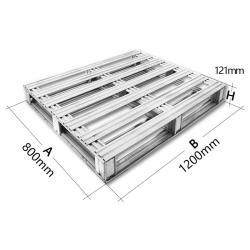 Semi Paving Aluminum Alloy Pallet for Storage Pallet Racks