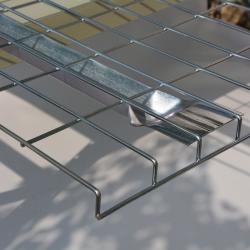 Flared Channel Galvanized Welded Wire Mesh Decks