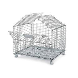 Industrial Bulk Steel Collapsible Wire Mesh Container