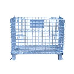 Heavy Duty Folding Metal Wire Mesh Container