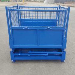 Foldable Mesh Metal Storage Stillages Cage