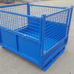 Foldable Mesh Metal Storage Stillages Cage