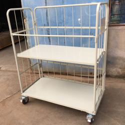 Folding Metal Storage Roll Cage Container